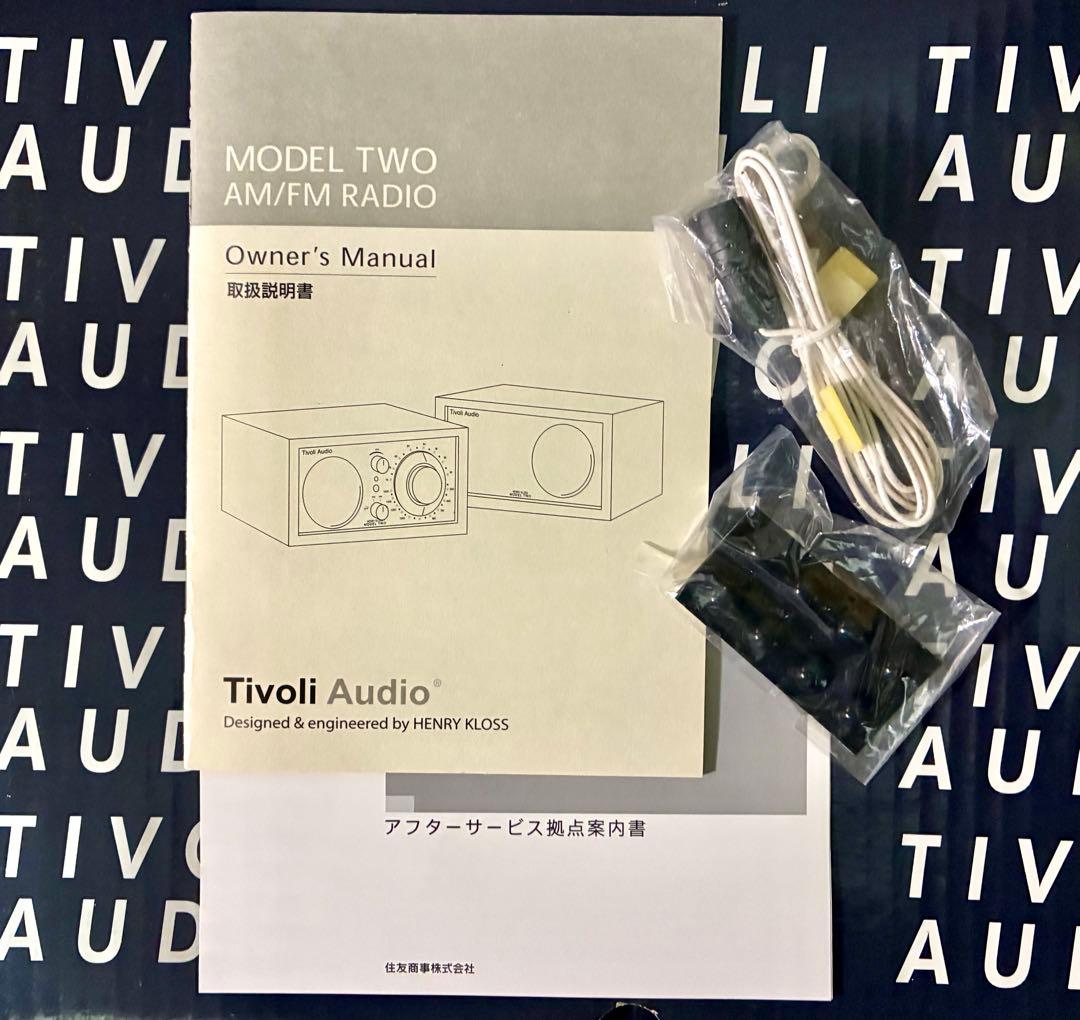 【美品・完動品】Tivoli Audio　MODEL ＴＷＯ　元箱付　ステレオ