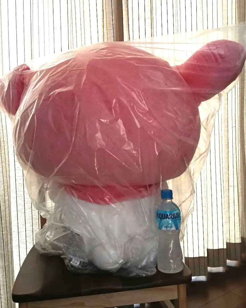 マイメロディ　コラボ 　ビック　巨大　ぬいぐるみ　宇佐美　うさみ　ウサミ
