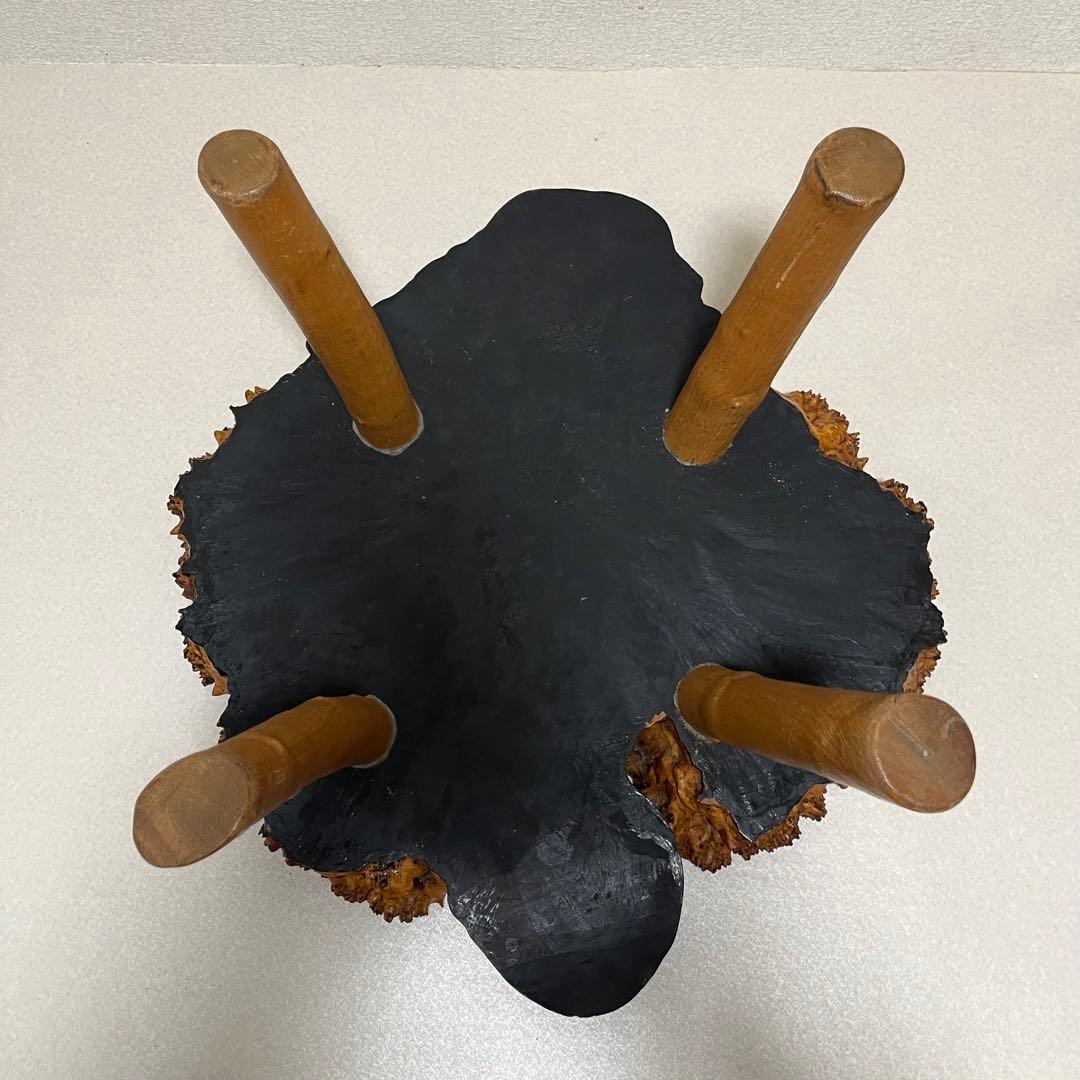 花梨 瘤杢 天然木 一枚板 座卓 ローテーブル