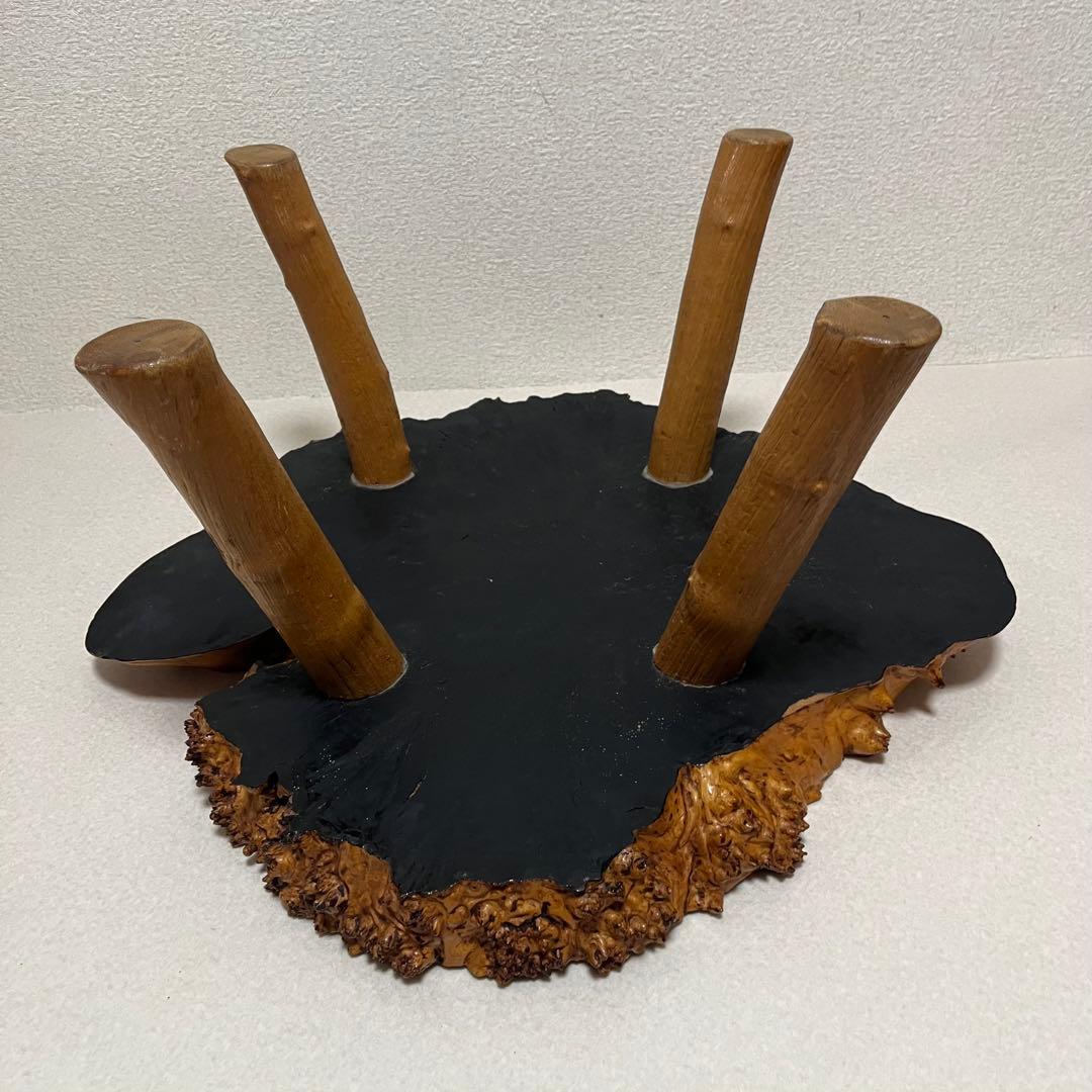 花梨 瘤杢 天然木 一枚板 座卓 ローテーブル