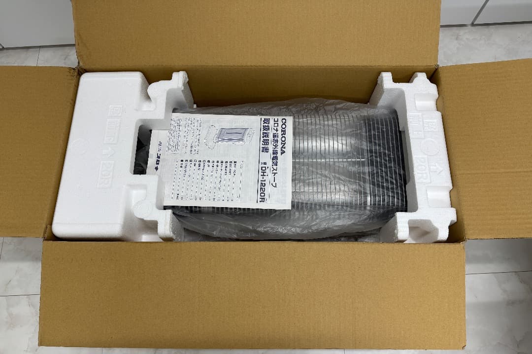 CORONA DH-1220R-W 電気ヒーター