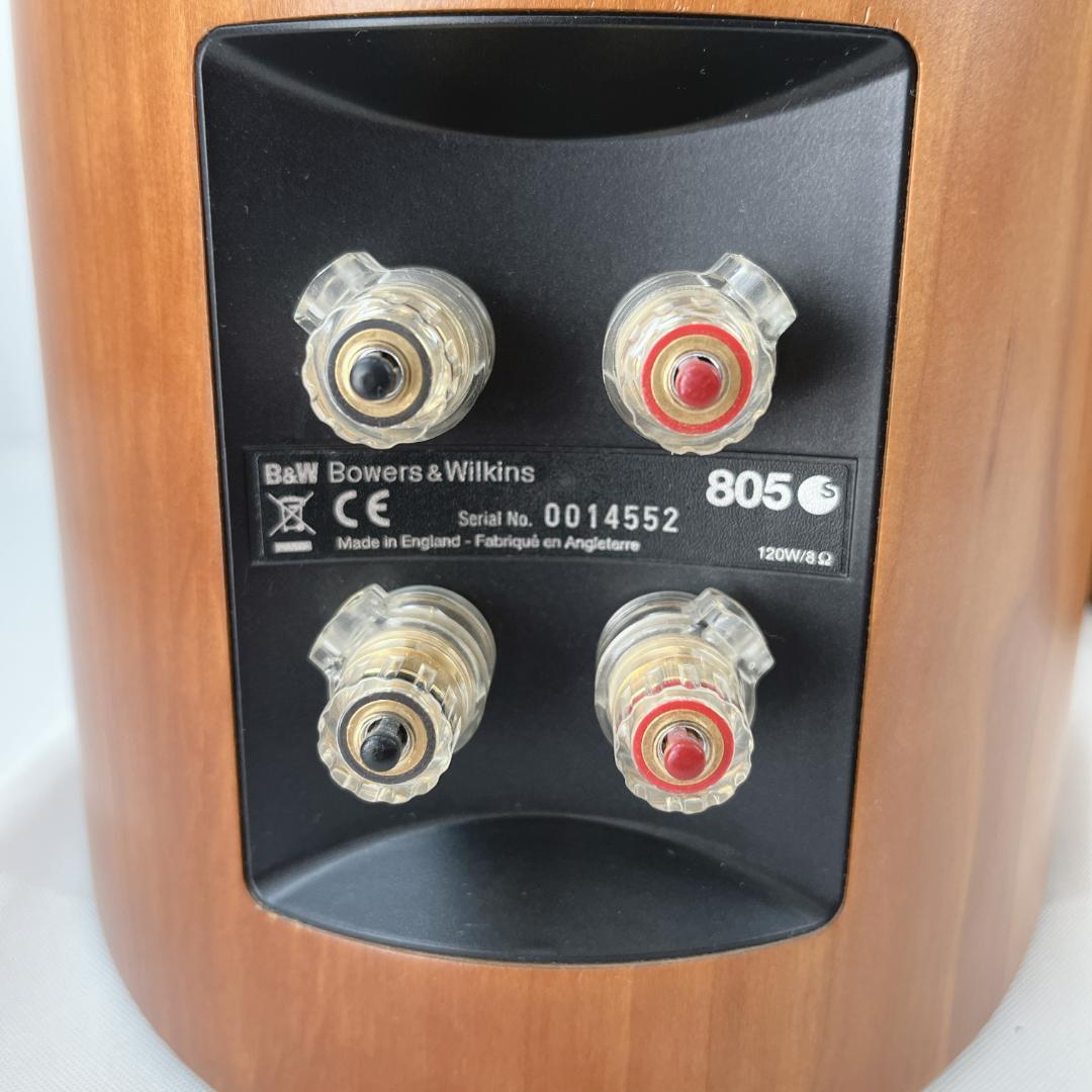 美品☘️ Bowers&Wilkins 805S スピーカーペア　シリアル連番