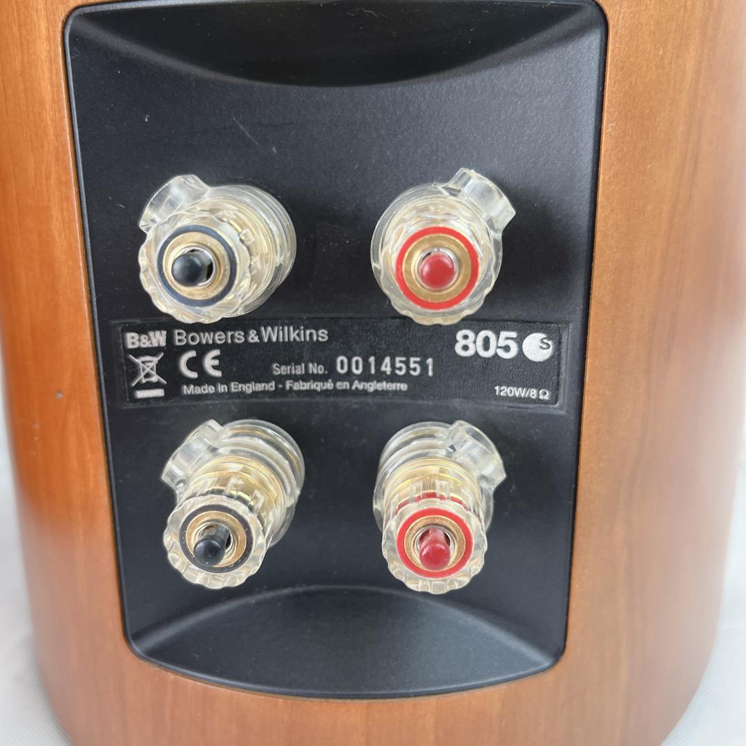 美品☘️ Bowers&Wilkins 805S スピーカーペア　シリアル連番