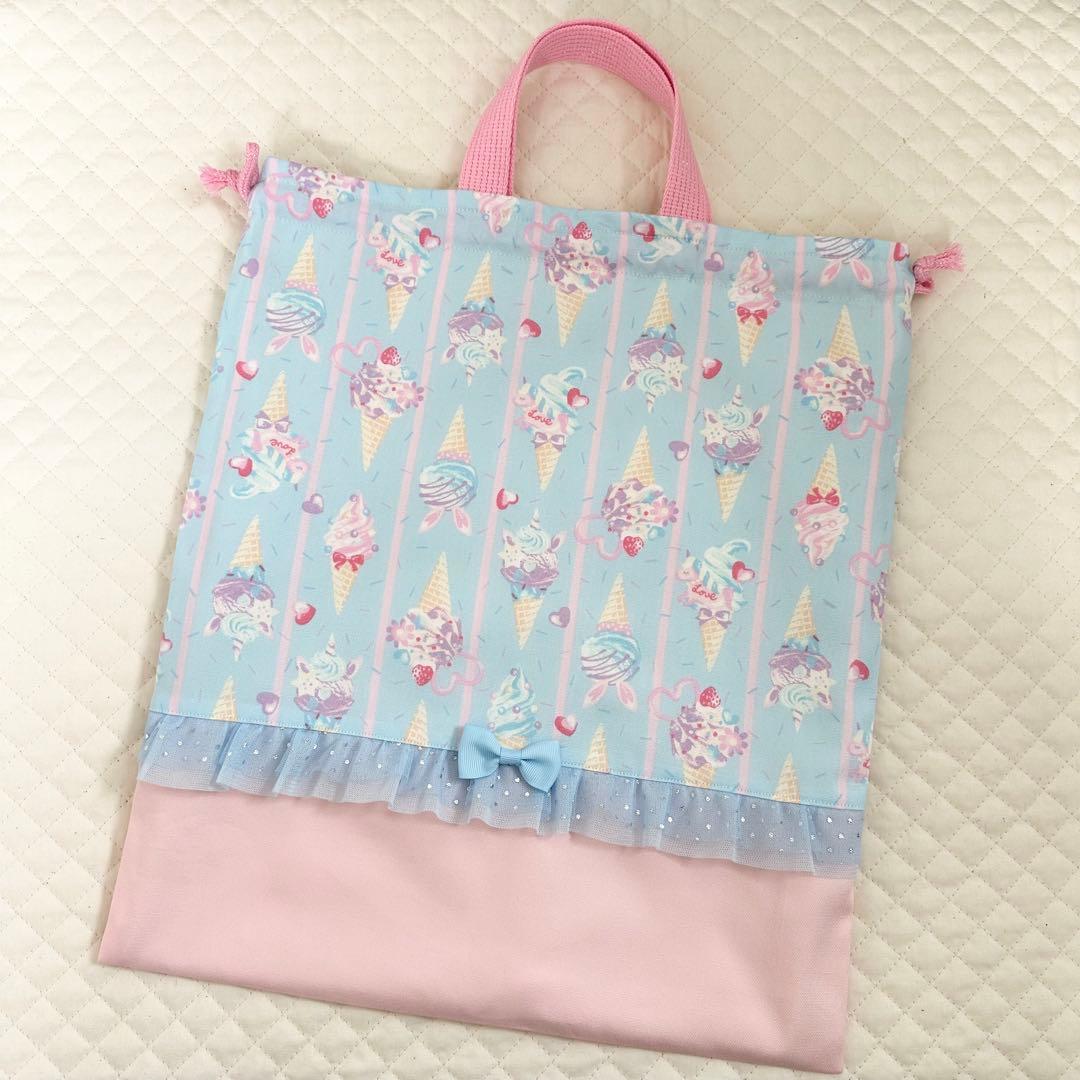 ゆあ⭐︎レッスンバッグ等3点⭐︎入園入学セットハンドメイド