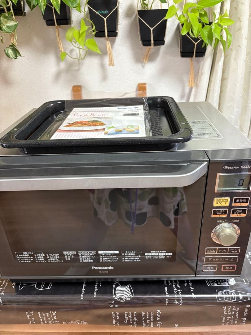 Panasonic NE-M266 オーブンレンジ (説明書付き)