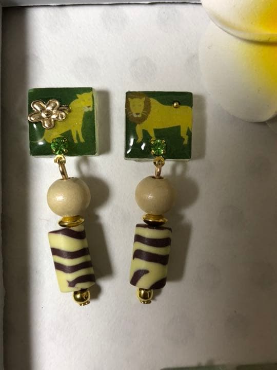 Safari ピアス イヤリング