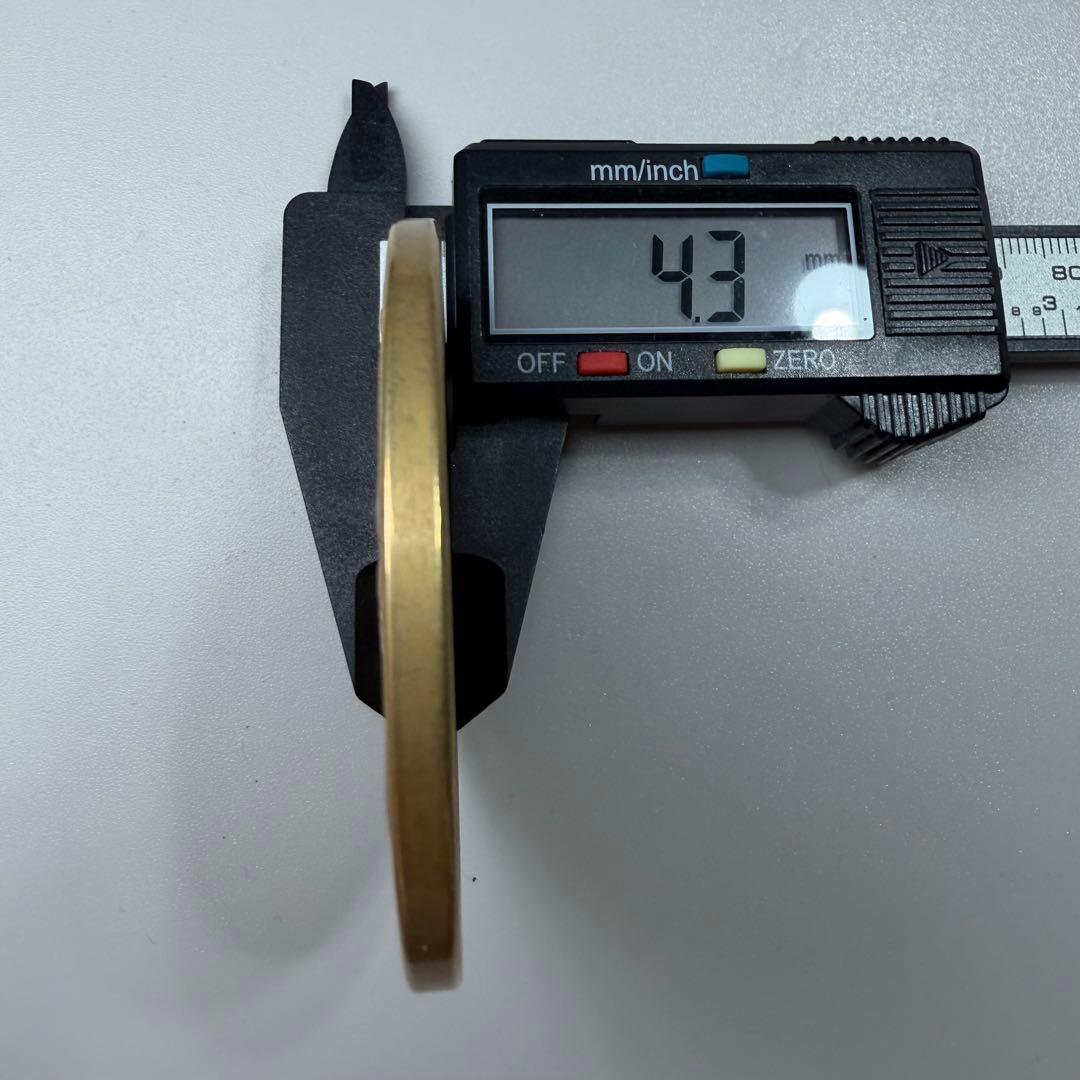 古銭　龍　穴銭　美術品　直径64mm