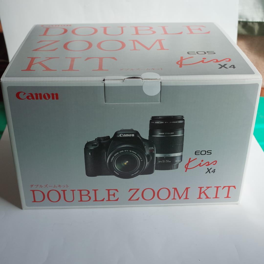 Canon EOS Kiss X4 ダブルズームキット　美品