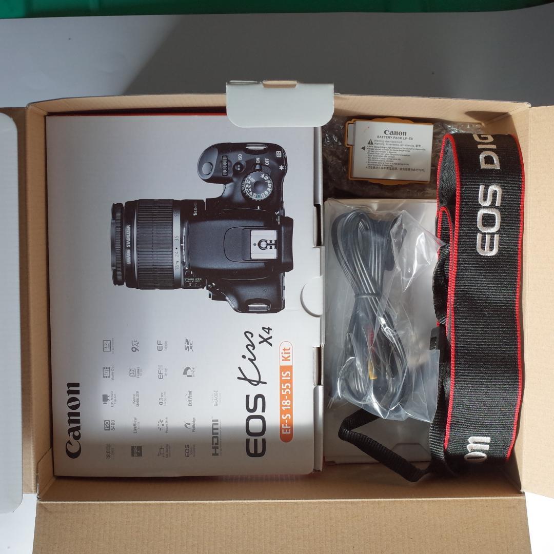 Canon EOS Kiss X4 ダブルズームキット　美品