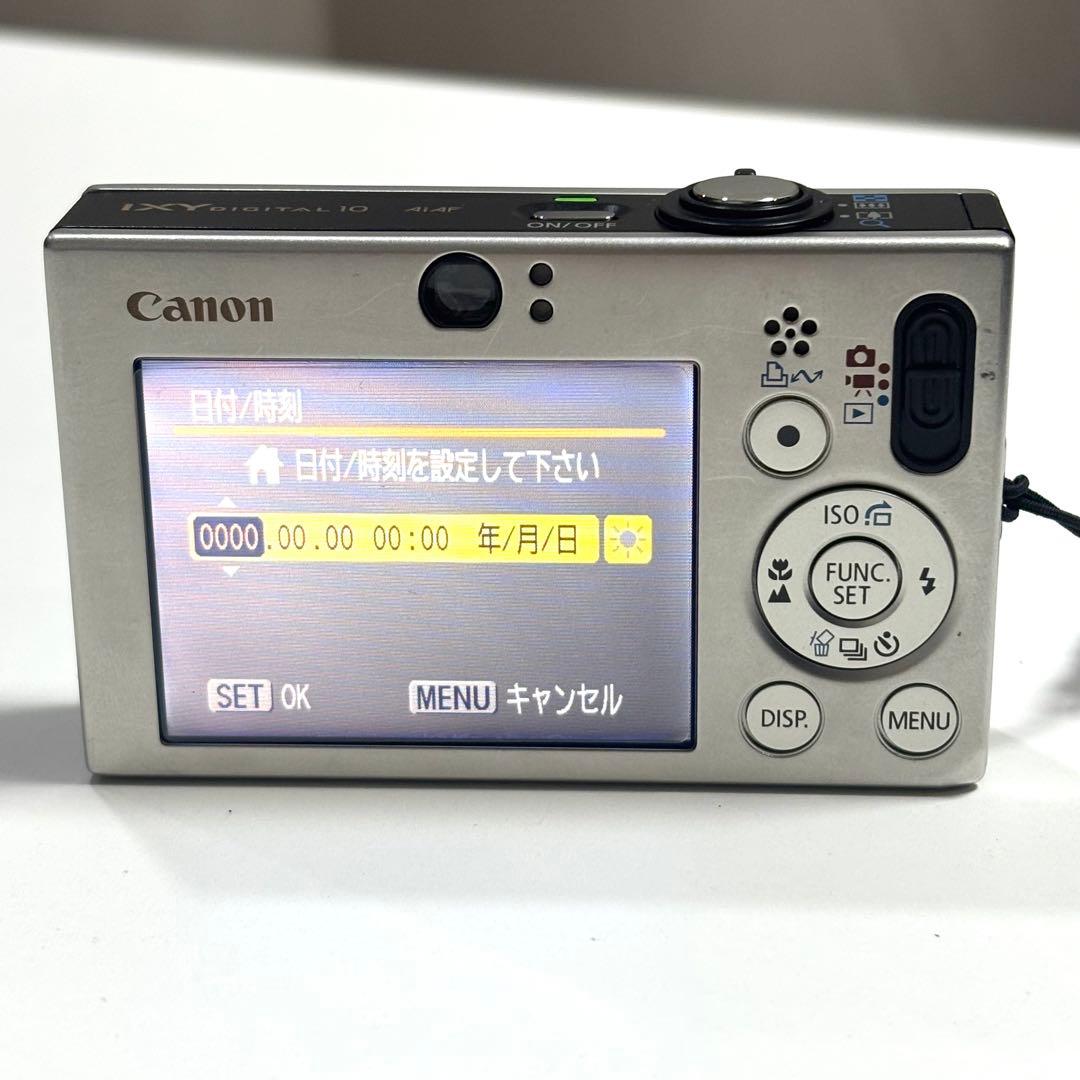【動作確認済み】Canon IXY DIGITAL 10 本体と付属品