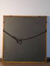 【真作】絵画　日本画　福文字の壺と花　静物画　モダン水彩　インテリア　W112