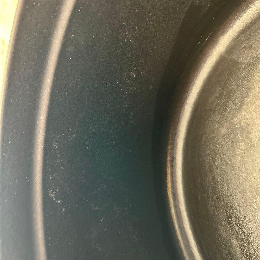 即日発送　STAUB ミントグリーン ホーロー鍋　26センチ