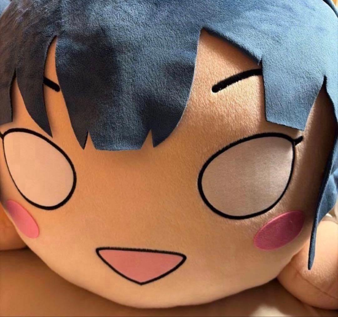 ラブライブ！サンシャイン!! テラジャンボ寝そべりぬいぐるみ 津島善子　タグ付き