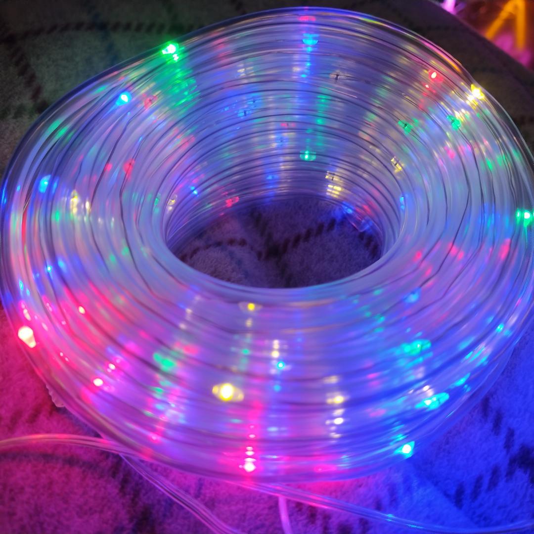 【＊22メートル★】＊ロープライト200LED 屋内＆屋外対応　☆防水仕様