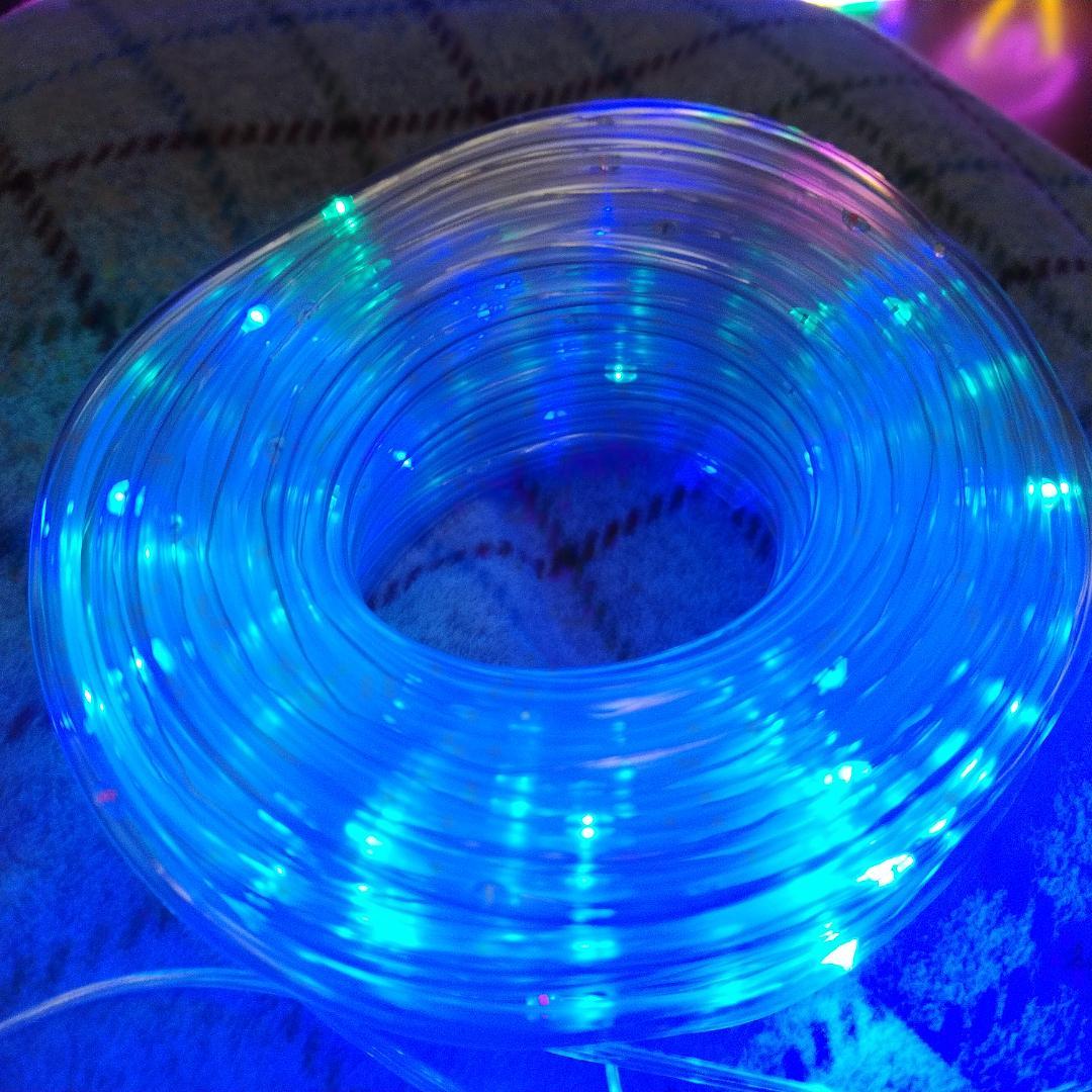 【＊22メートル★】＊ロープライト200LED 屋内＆屋外対応　☆防水仕様