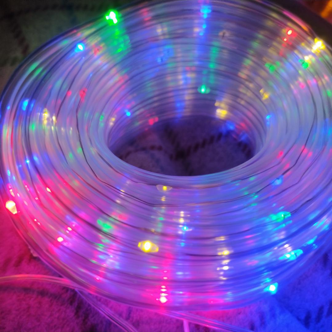 【＊22メートル★】＊ロープライト200LED 屋内＆屋外対応　☆防水仕様