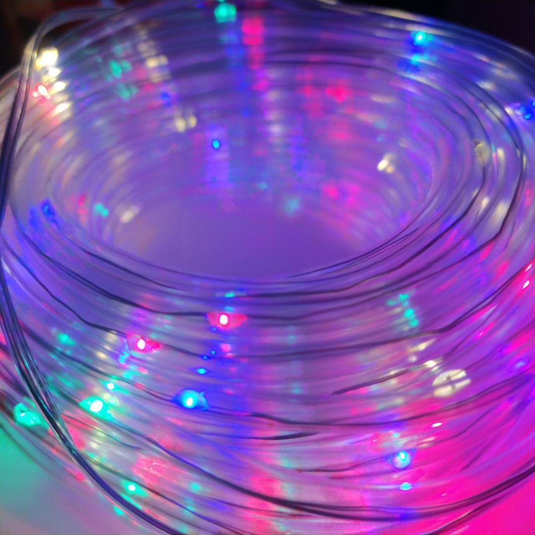 【＊22メートル★】＊ロープライト200LED 屋内＆屋外対応　☆防水仕様