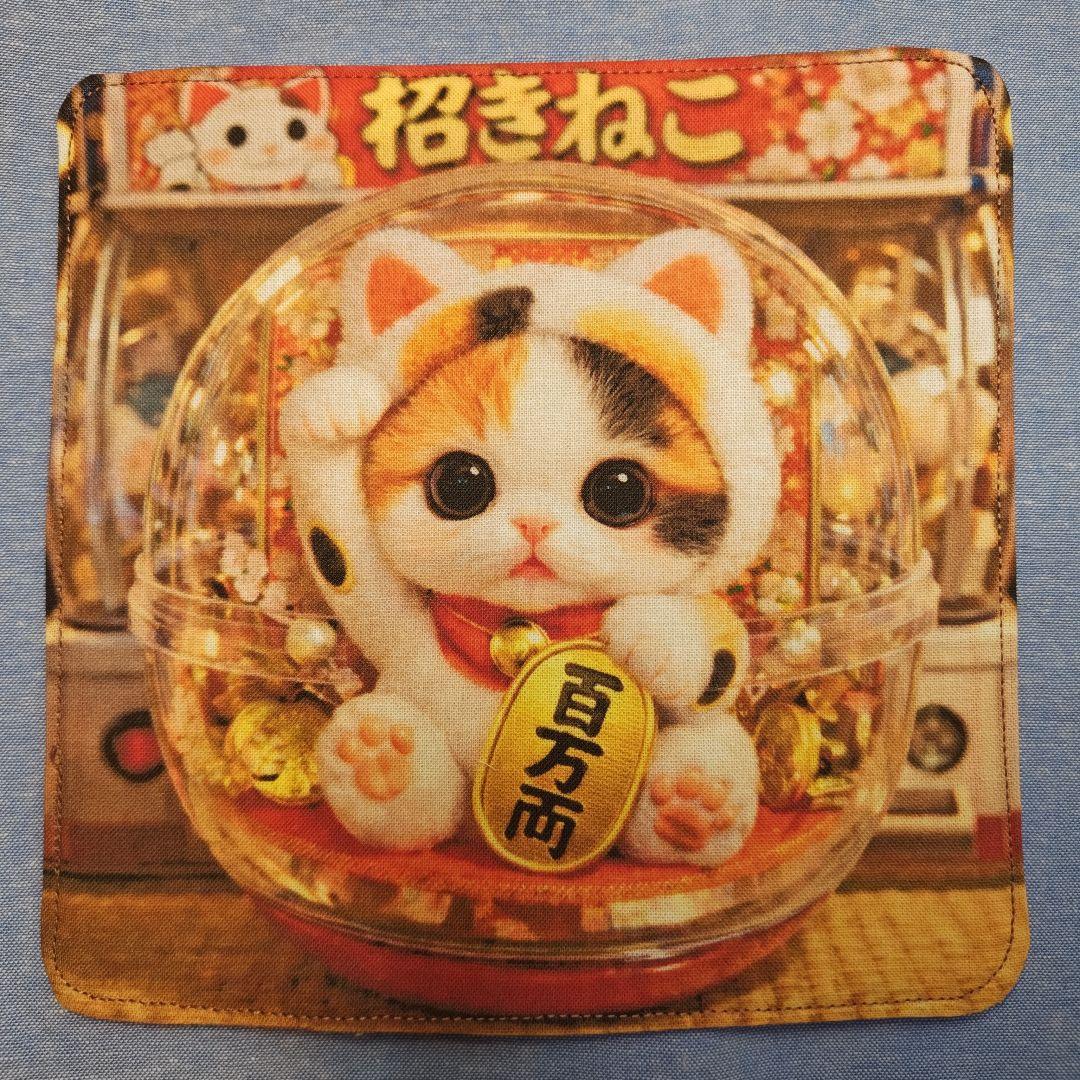 yourelia　 4重ハンカチ　ポメラニアン柄　18枚