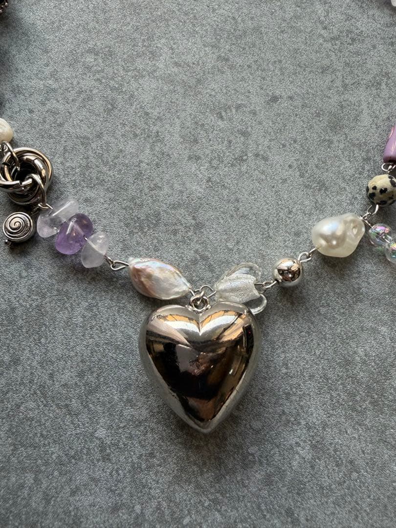 ネックレス・ペンダント No.7 youphoria necklace purple