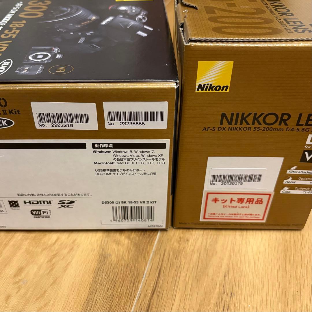 【ズーさん さま】Nikon D5300 ダブルズームレンズキット2