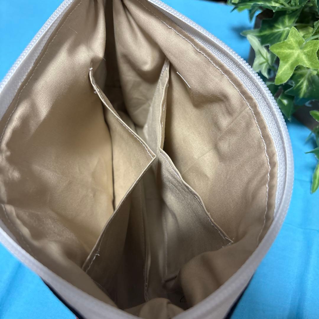 『スーちゃん』お花の刺繍とアップリケ❤︎.グラニー風トートバッグ★ハンドメイド