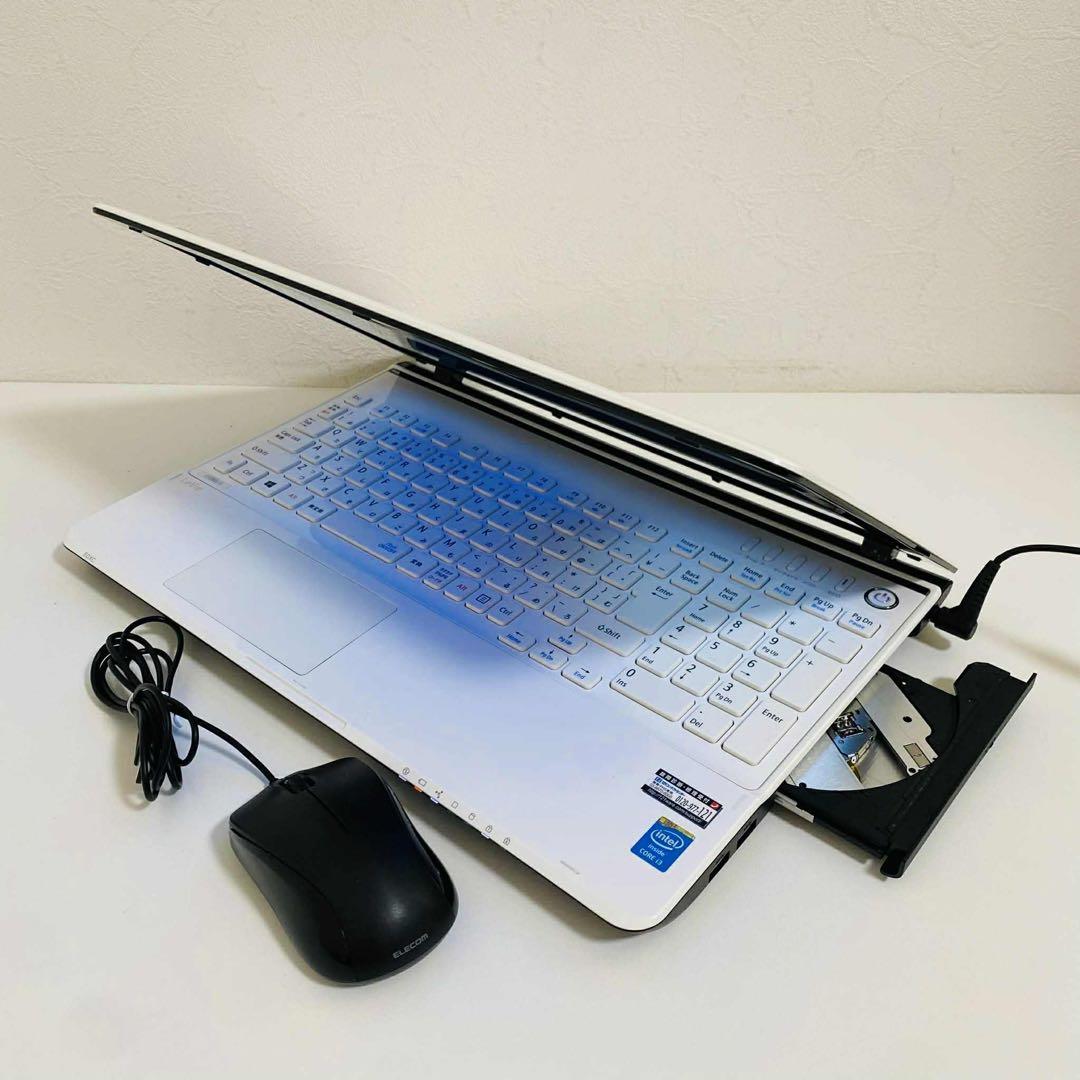 Y60 NECノートパソコンSSD高速 WEBカメラWindows11オフィス付