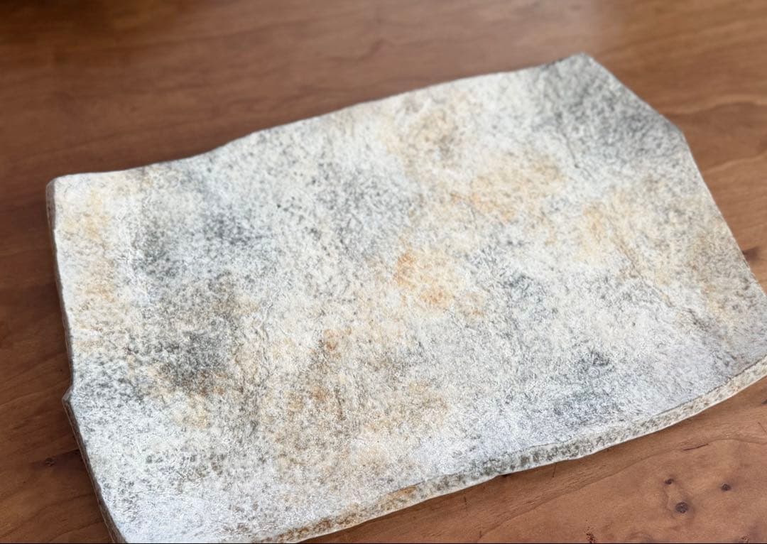 高木浩二　彩泥角皿