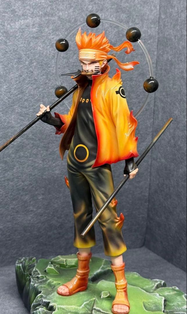 NARUTO ナルトガレージキット　六道ナルト&サスケ　レジン　スタチュー