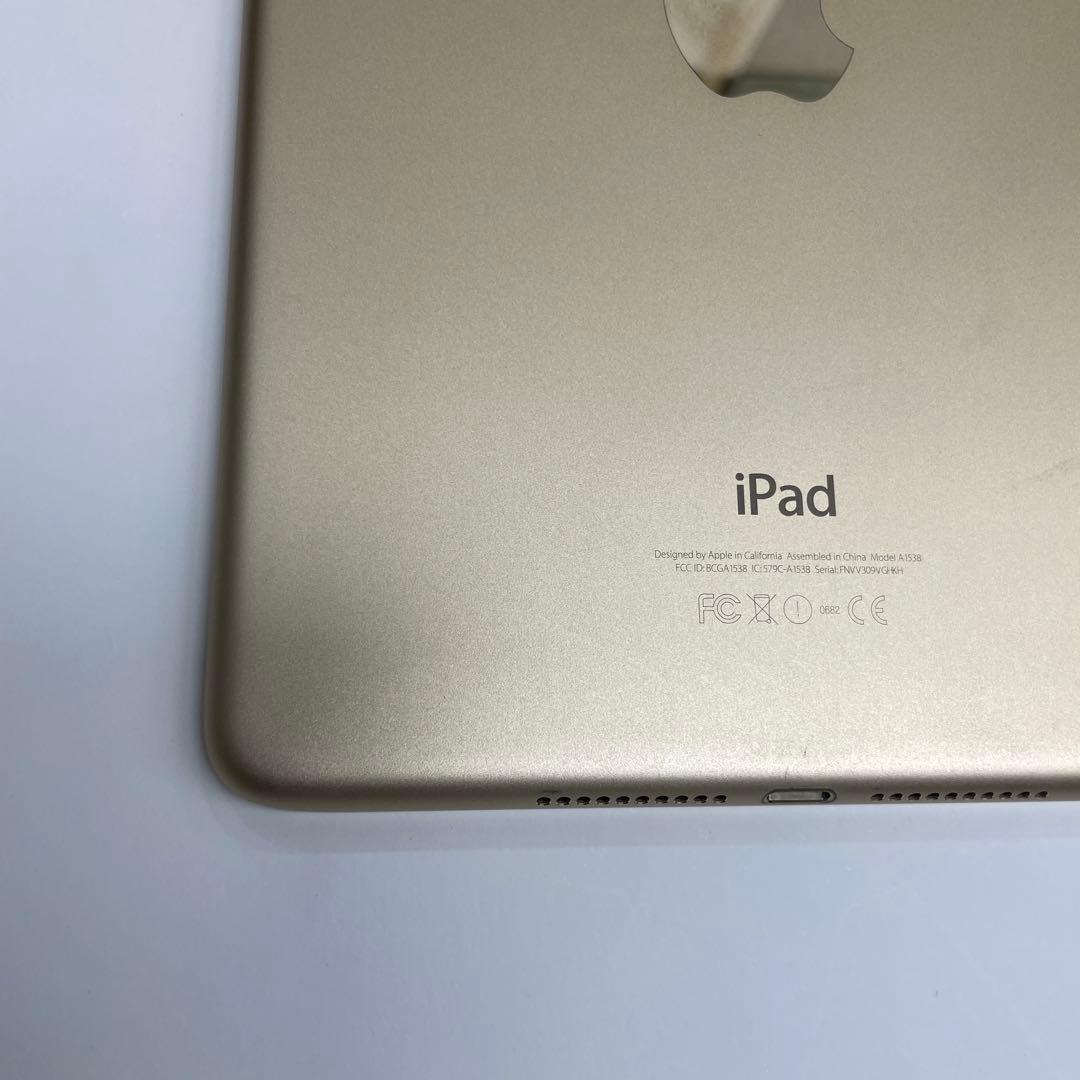 iPad mini 4 Wi-Fiモデル 64GBゴールド　動作確認初期化済み
