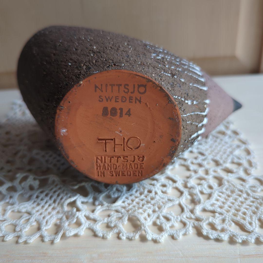 北欧　ヴィンテージ　Nittsjo (ニトア) / トリのフラワーベース