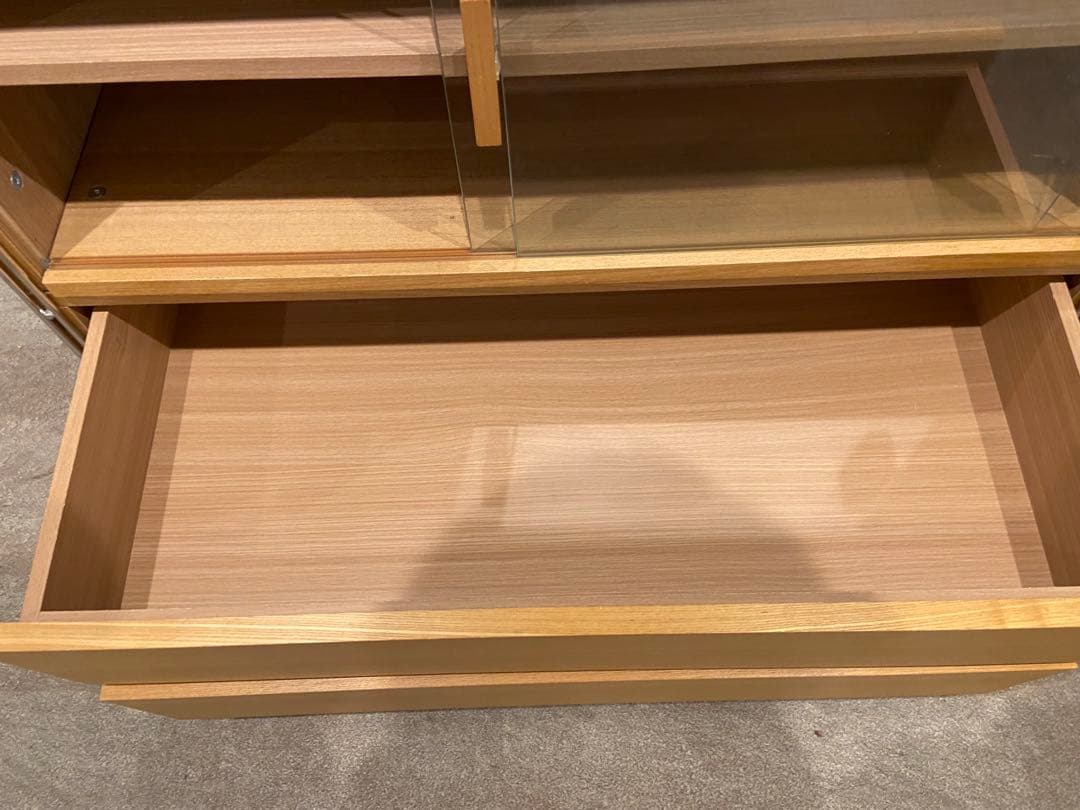 ⭐️美品⭐️オプション２個付⭐️無印良品⭐️ステンレスユニットシェルフ ワイド小