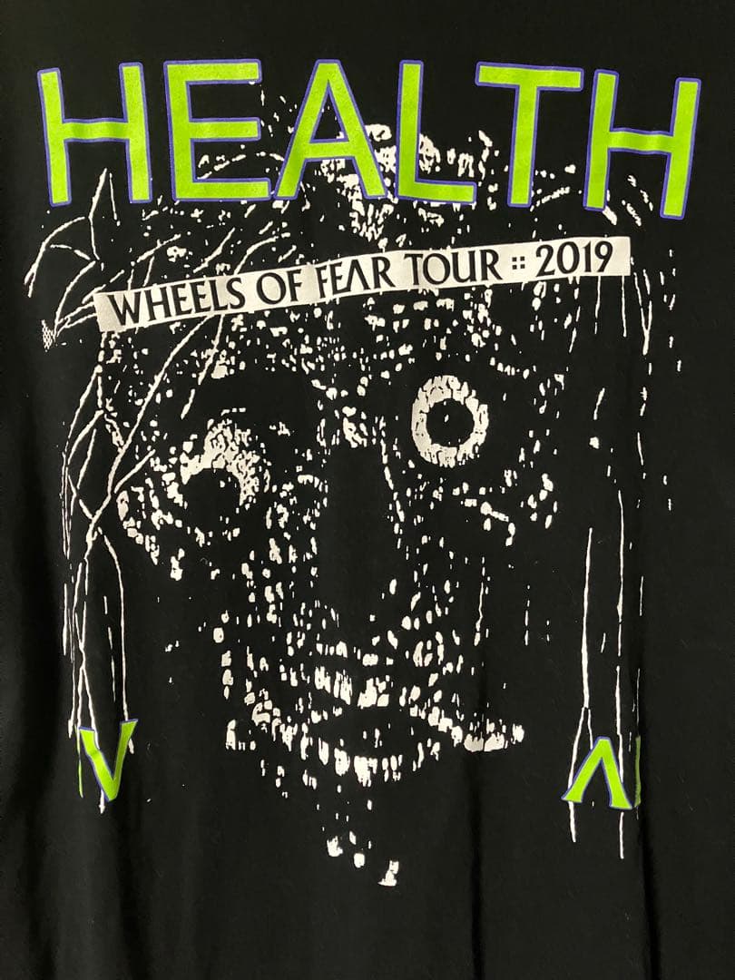HEALTH ヘルス wheels of fear tour 2019 ロンT