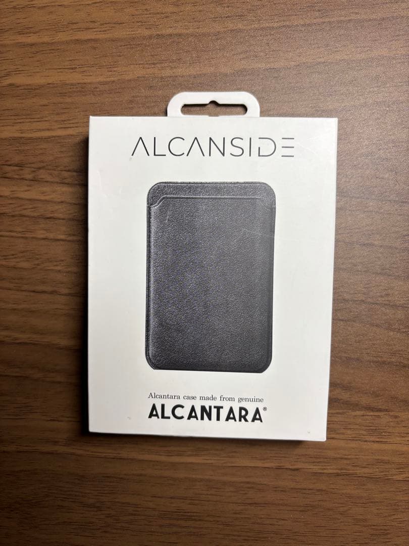 Alcanside Alcantaraケース&ウォレット Space Gray