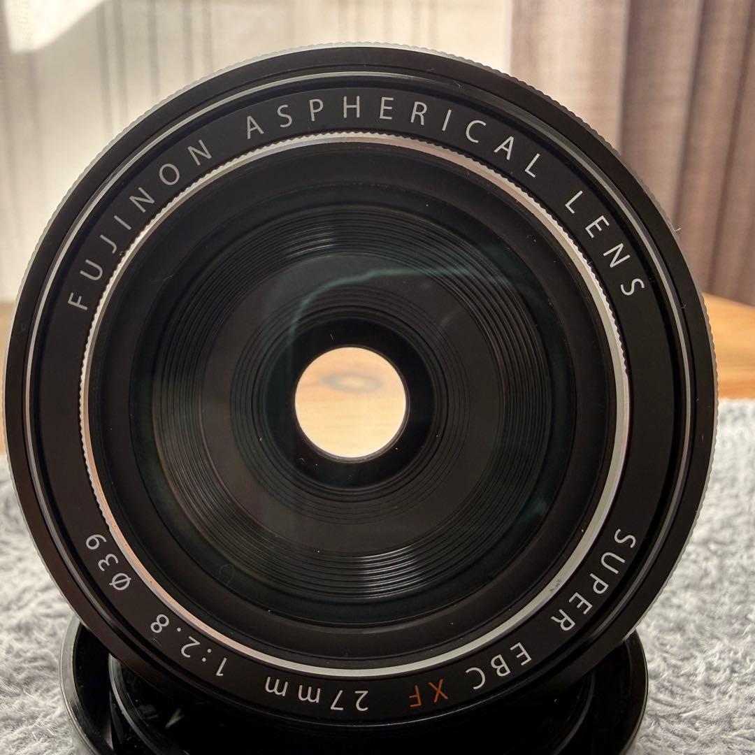 【美品】FUJINON XF27mm F2.8 パンケーキレンズ　Xマウント