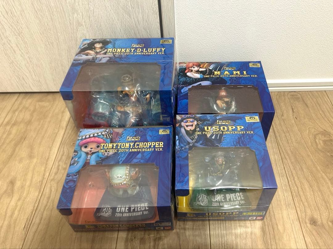 新品未開封 ワンピース フィギュアーツゼロ 20th 20周年ver美品