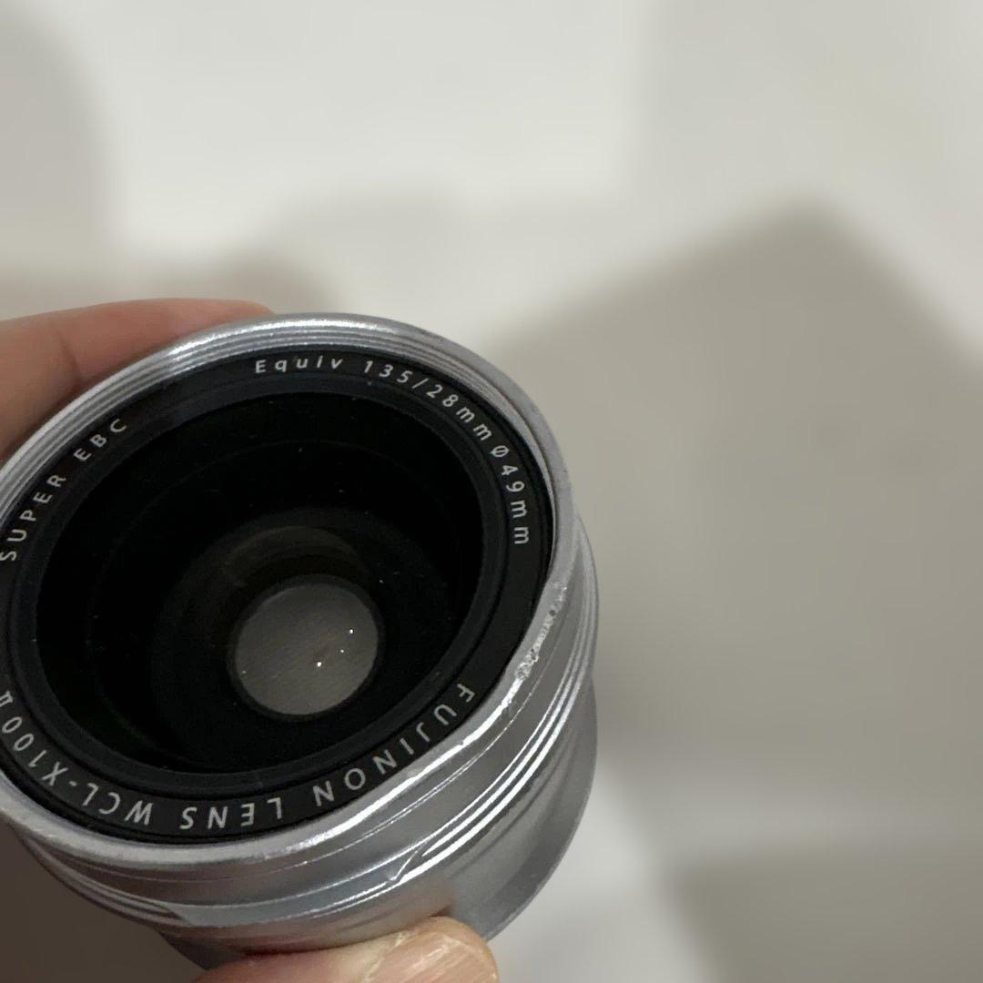 訳あり　Fujinon WCL-X100 II 28mm ワイドコンバージョン