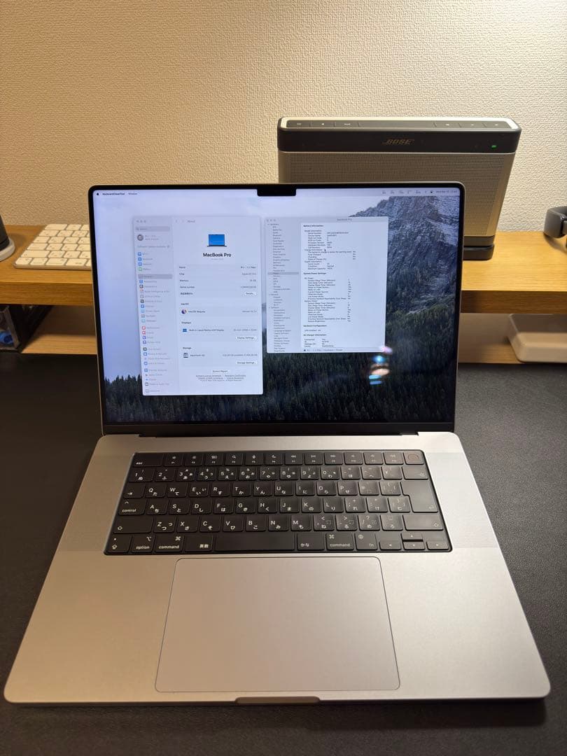 【美品】MacBookPro16インチ/2021/M1Pro/16GB/512