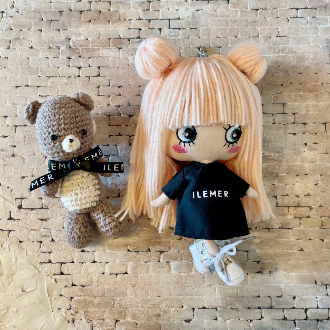✧イーマリーちゃんサイズ✧ハッピードール✧フルウィッグ✧３つセット✧おだんごつき