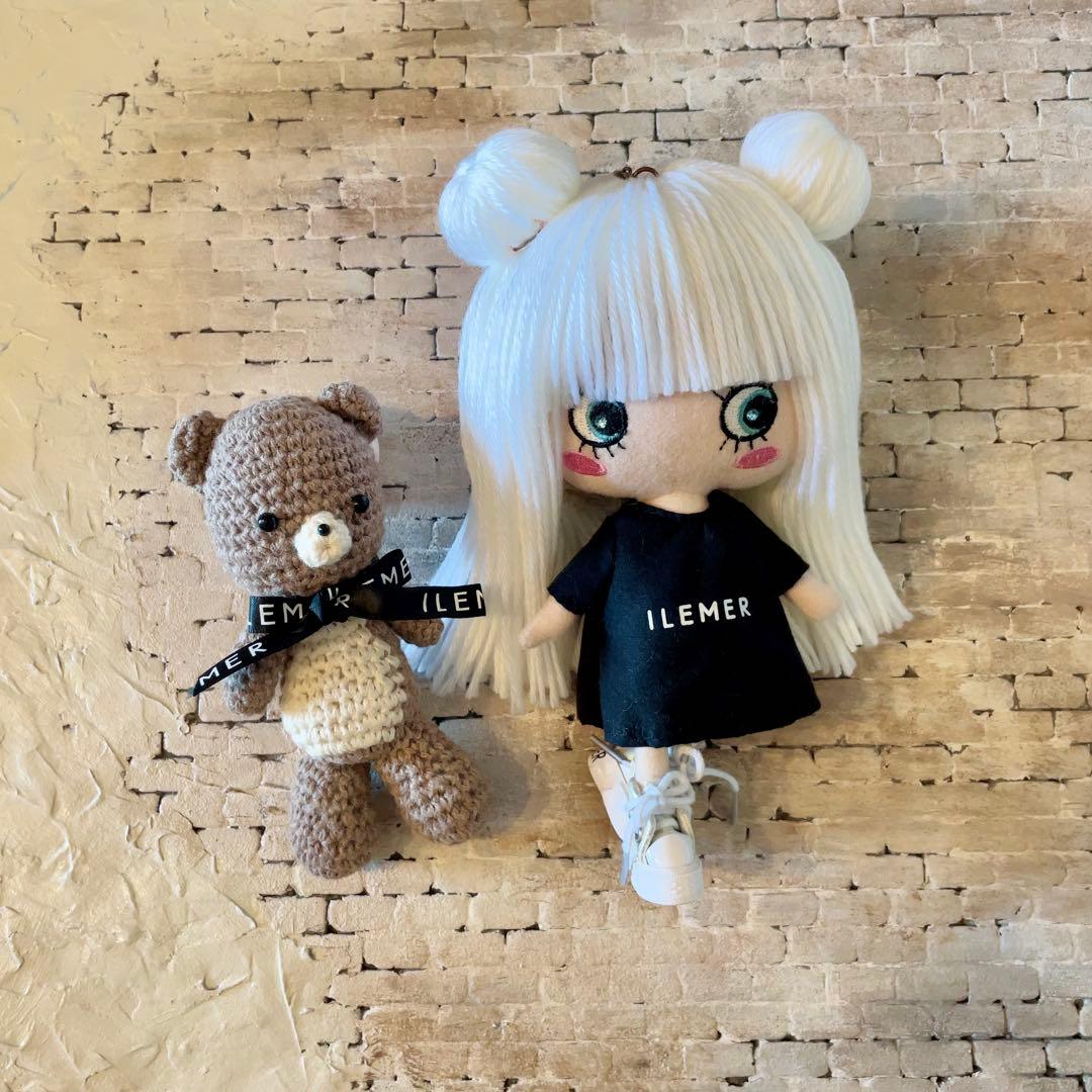 ✧イーマリーちゃんサイズ✧ハッピードール✧フルウィッグ✧３つセット✧おだんごつき