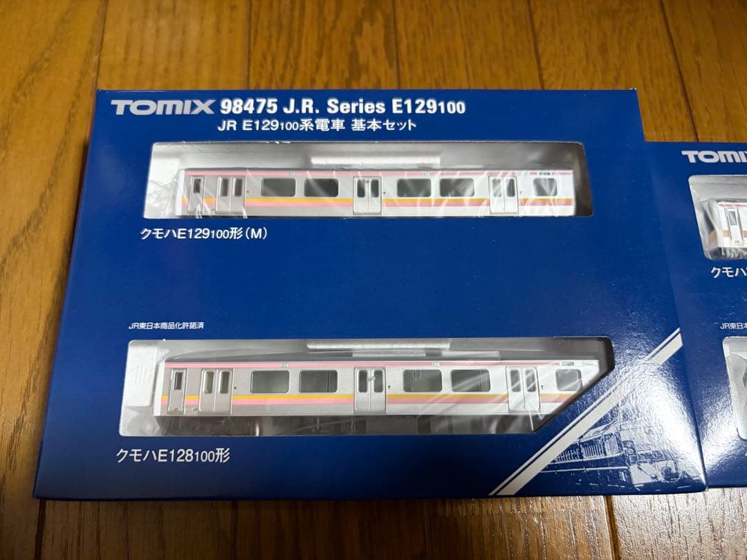 TOMIX 98475 98476 E129系　基本＋増結