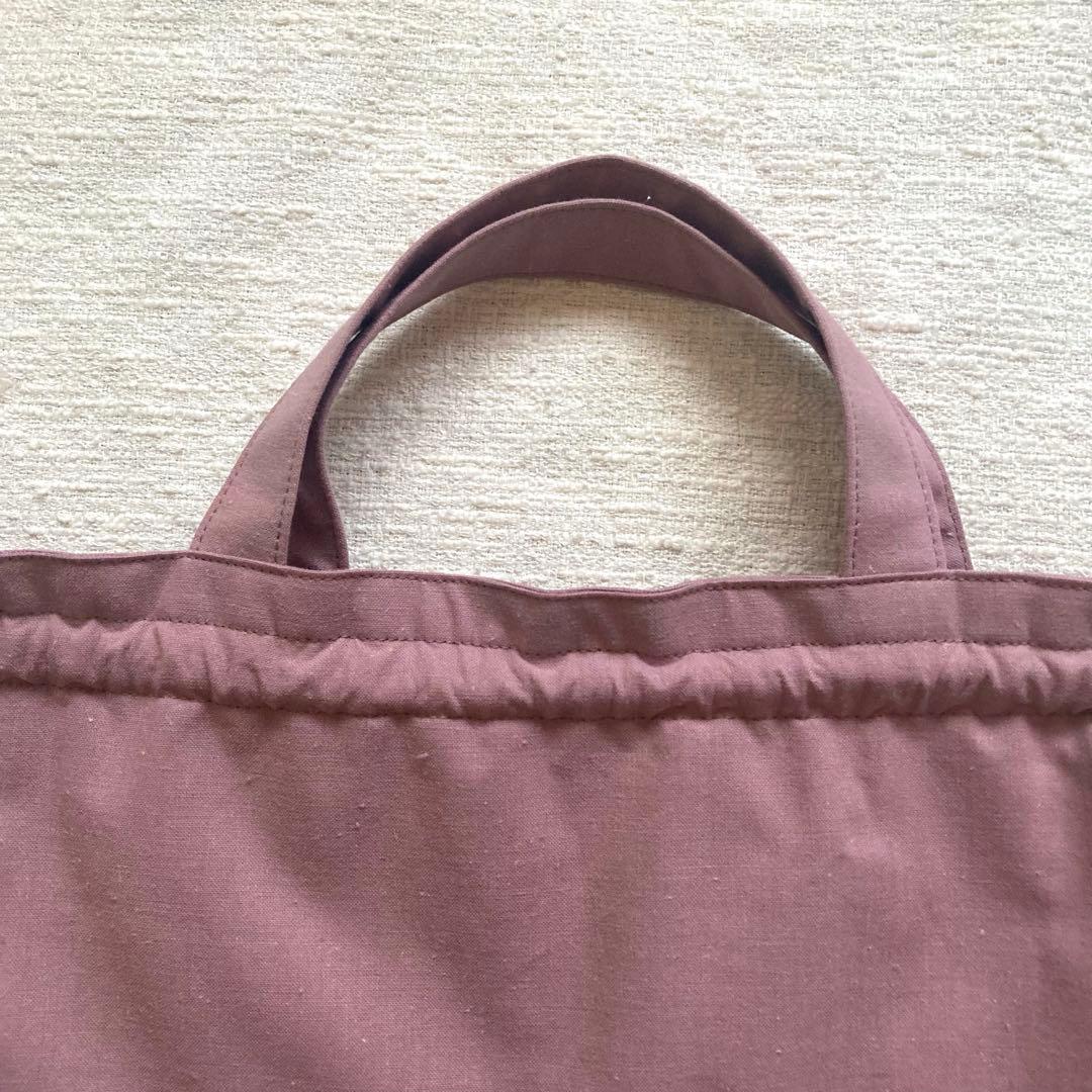 snooo！花柄無地フリルレッスンバッグ+体操服袋+上履き袋ダスティピンク