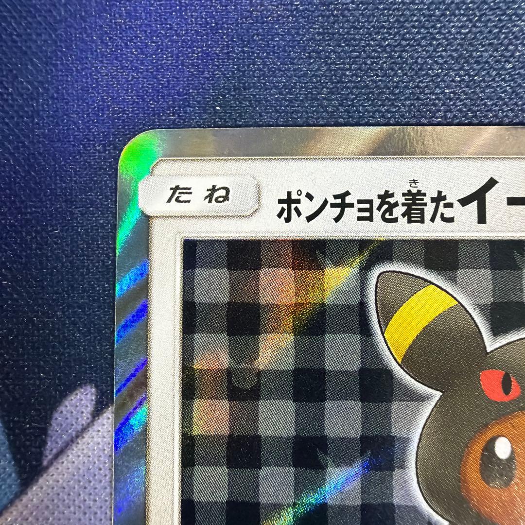 ポンチョを着たイーブイ（ブラッキー） PROMO SM-Pプロモ141/SM-P