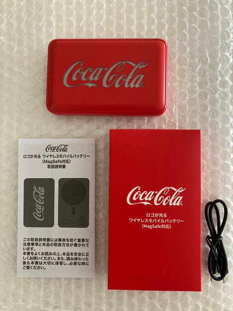 Coca-Cola ワイヤレスモバイルバッテリー MagSafe対応
