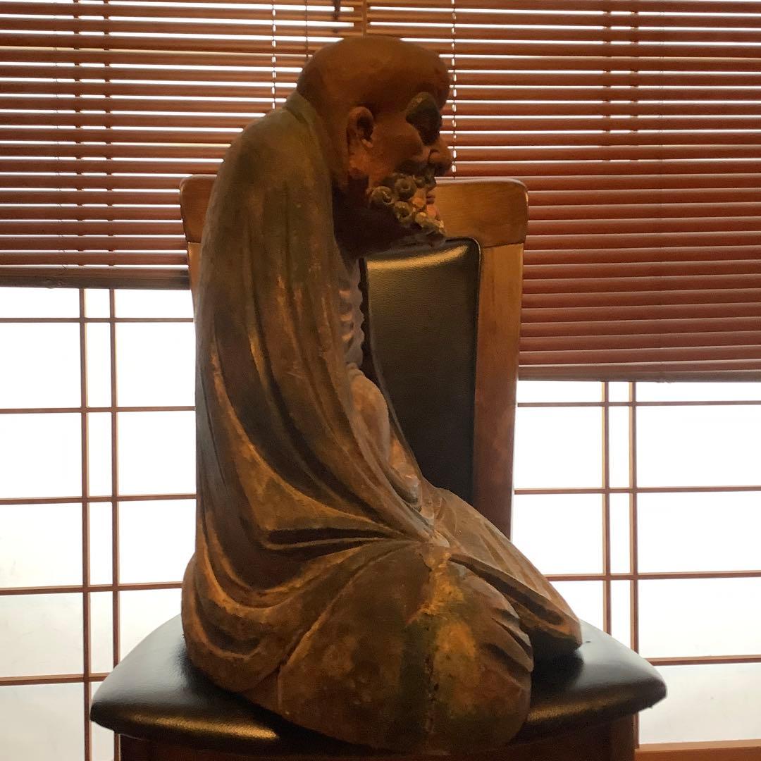 トシアキ様売約keep・中国明代「禅宗開祖・達磨大師」菩提多羅・瞑想・坐禅・悟り