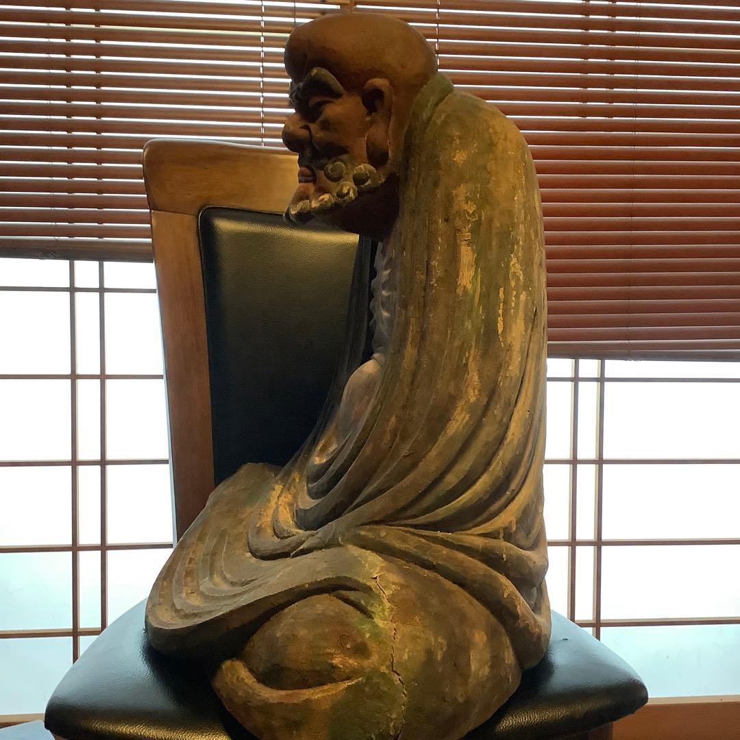 トシアキ様売約keep・中国明代「禅宗開祖・達磨大師」菩提多羅・瞑想・坐禅・悟り