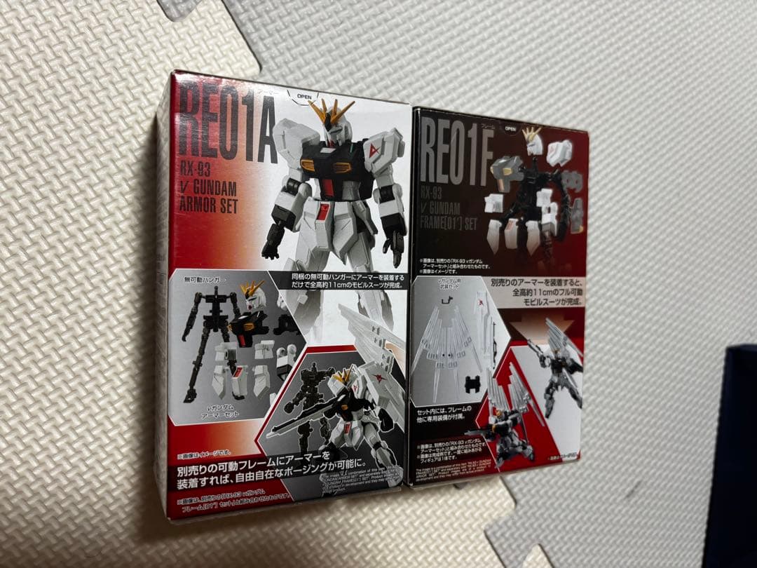 機動戦士ガンダム FA 01 セットバンダイ RE01F RE01A