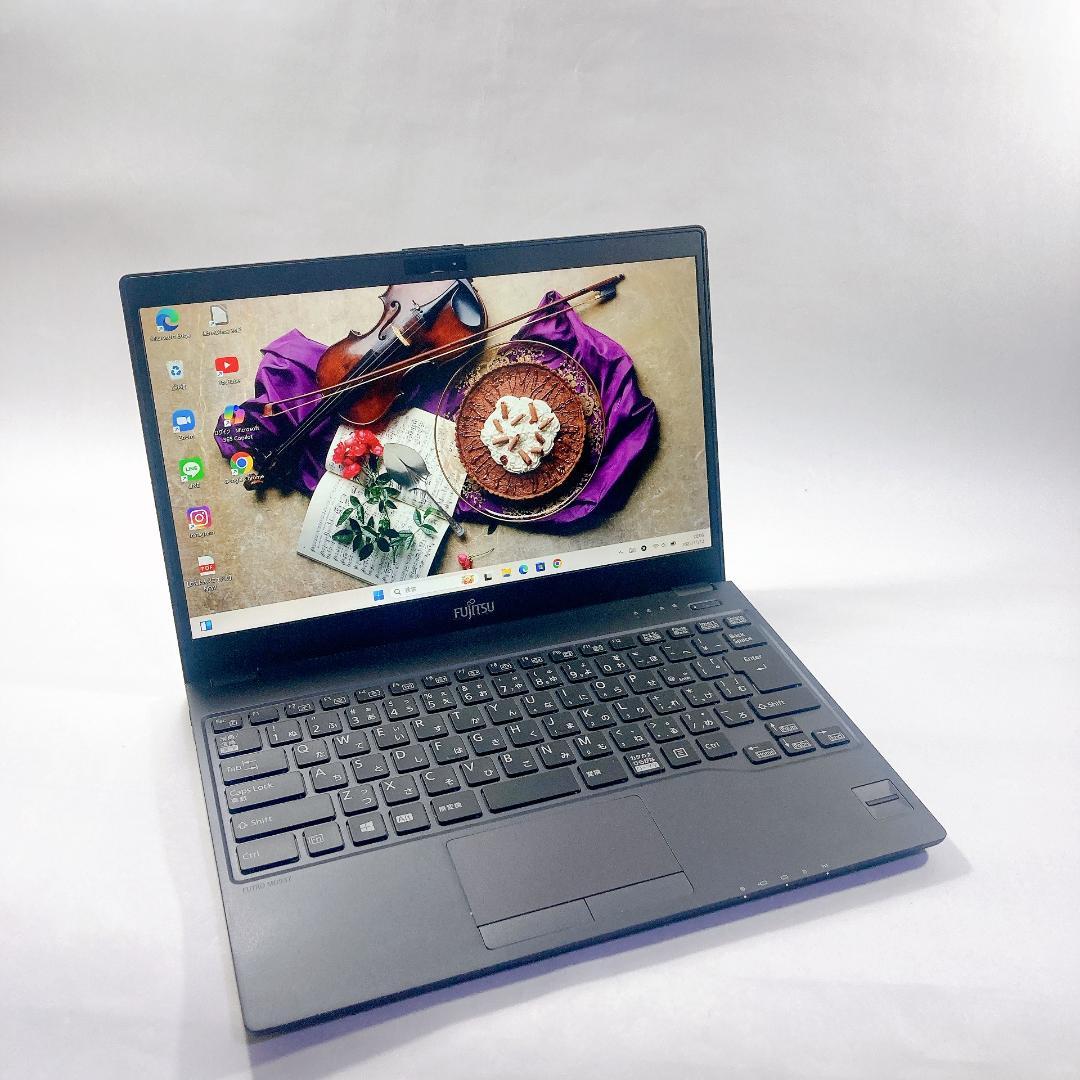 w108✨美品/ 超軽量/爆速 SSD新品/事務作業に最適✨すぐ使えるノートPC