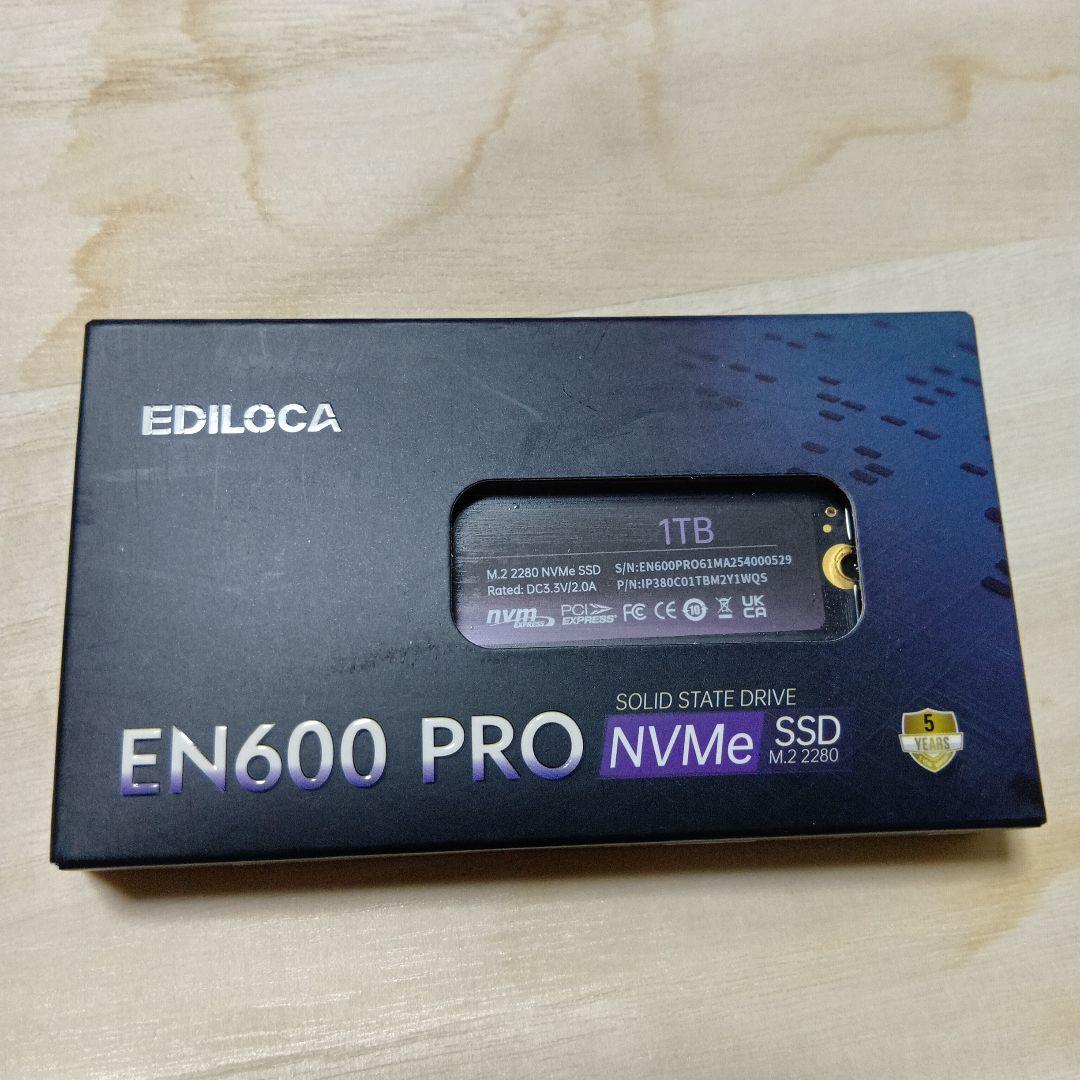 新品 Ediloca EN600 PRO SSD 1TB M.2 2280