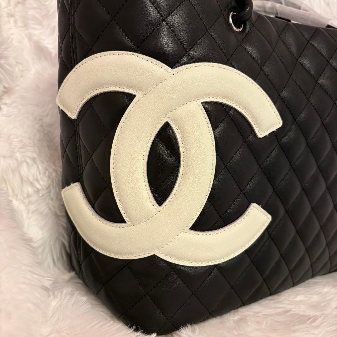 CHANEL カンボンライン トートバッグ