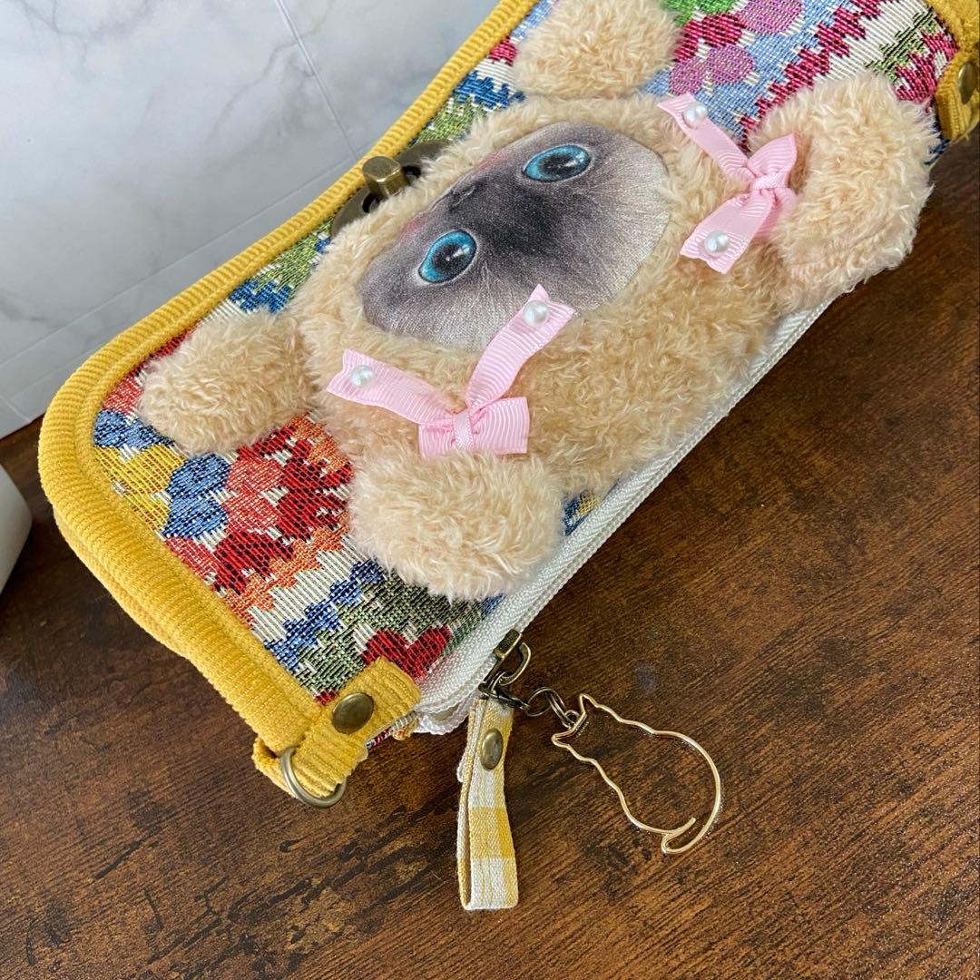 m*e様 コヤンイサムチョン【お財布 バッグ】クラウディ 猫ちゃん ハンドメイド